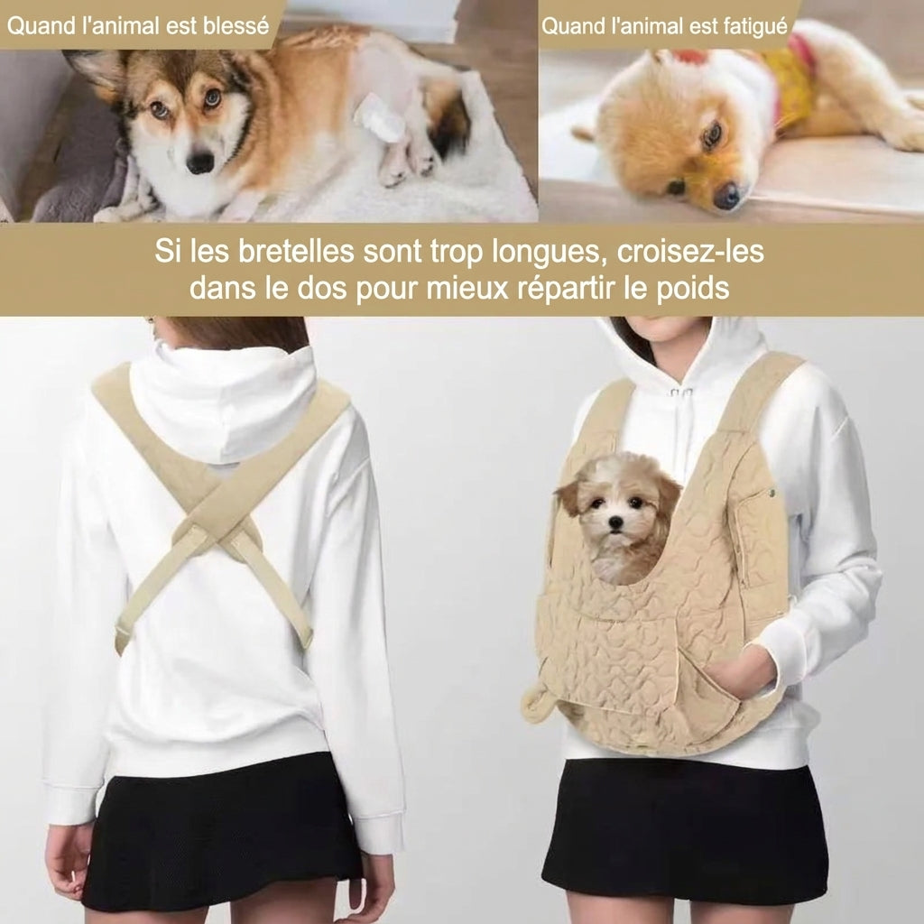 Sac à dos chien en nylon jusqu'à 5 kg