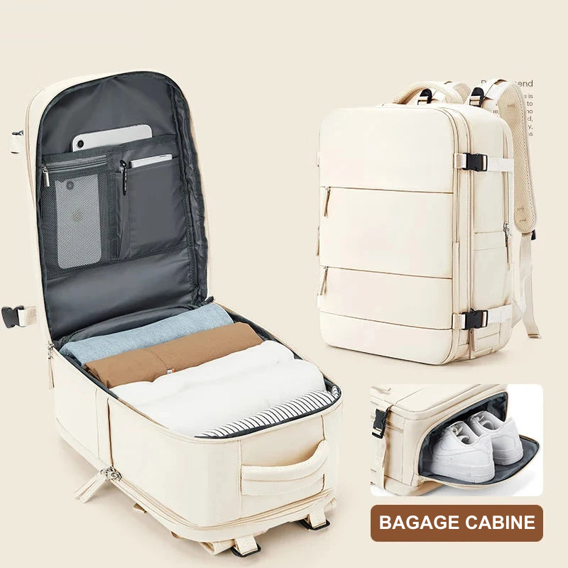 Sac à dos cabine 40x20x25 avec compartiment chaussures