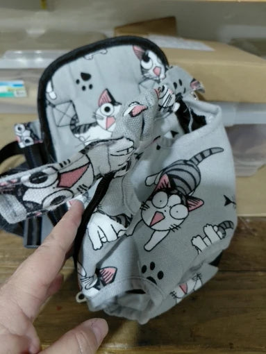 Photo du porte-animal ventral pour chat et petit chien