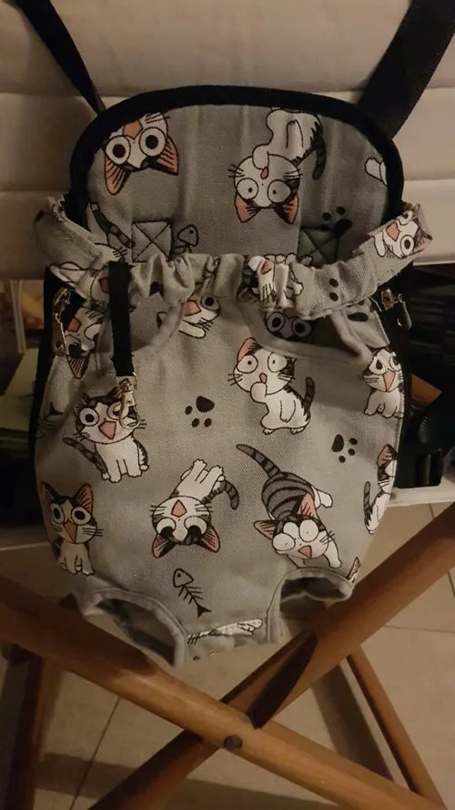 Photo du porte-animal ventral pour chat et petit chien
