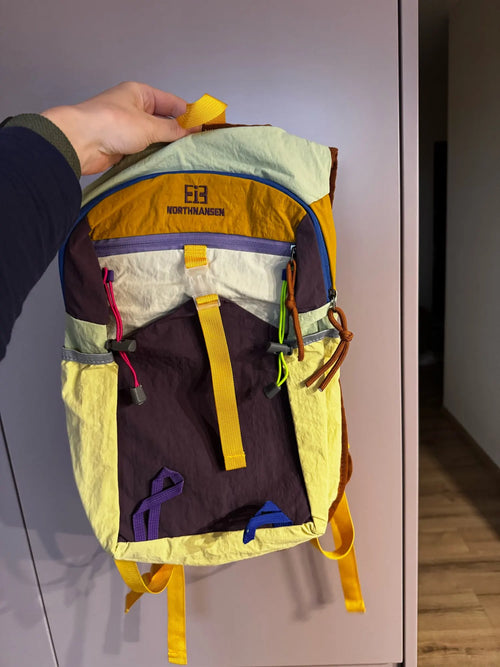 Photo du sac à dos femme en toile Oxford coloris pastel