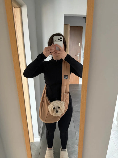 Photo du sac à dos chien et chat en polyester respirant
