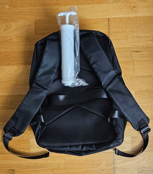 Photo du sac à dos cabine 40x30x20 avec compartiment ordinateur