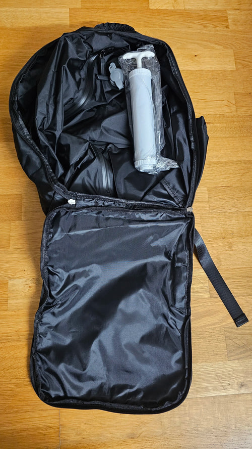 Photo du sac à dos cabine 40x30x20 avec compartiment ordinateur