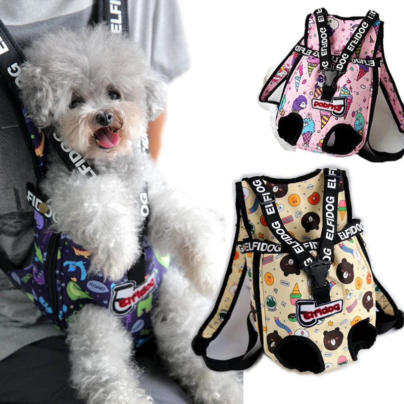 Sac à dos chien en nylon et oxford pour petites races