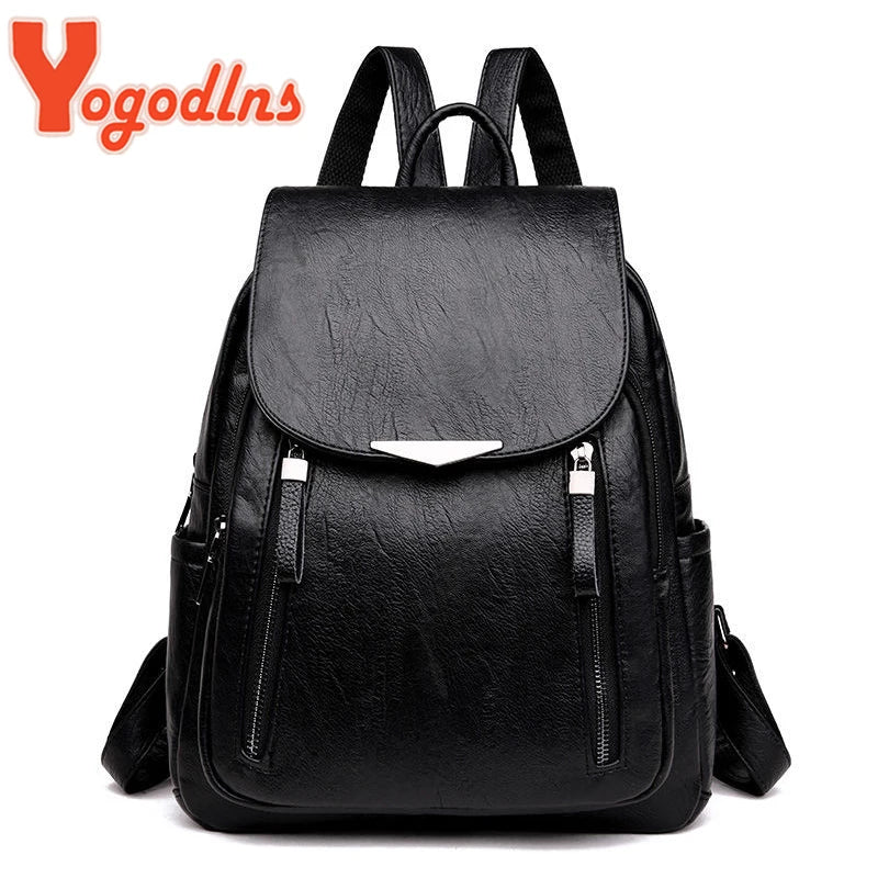 Sac à dos femme en similicuir