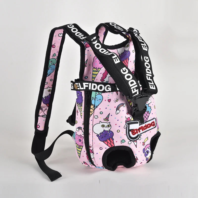 Sac à dos chien en nylon et oxford pour petites races