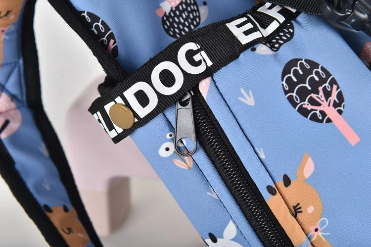 Sac à dos chien en nylon et oxford pour petites races