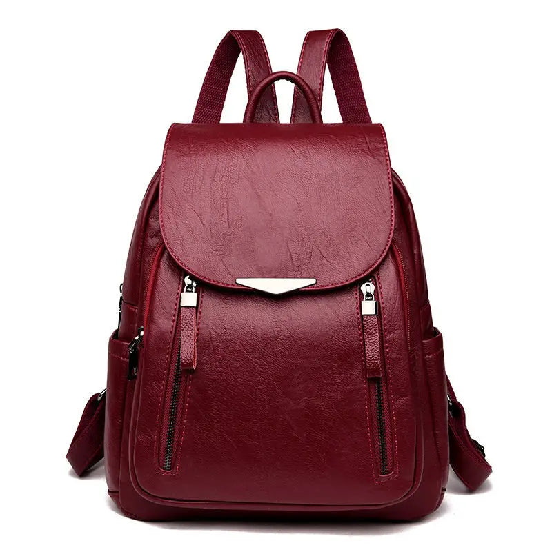 Sac à dos femme en similicuir