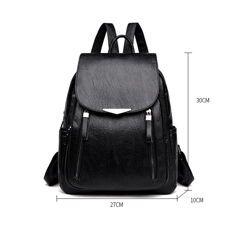Sac à dos femme en similicuir