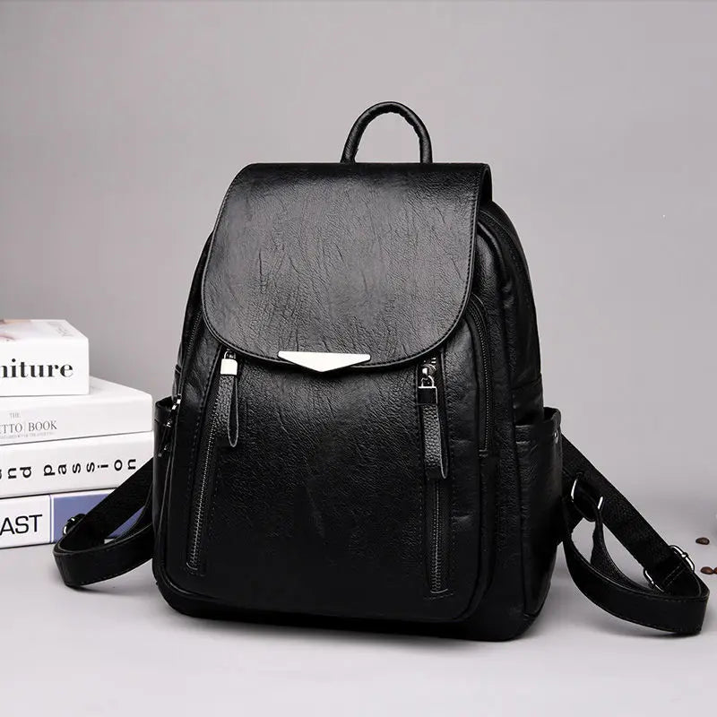 Sac à dos femme en similicuir
