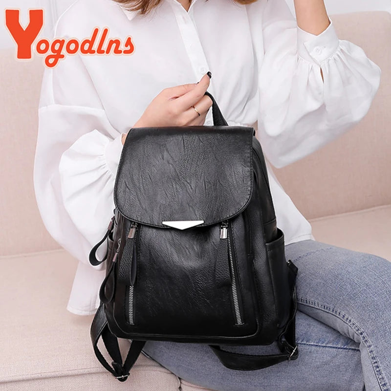 Sac à dos femme en similicuir