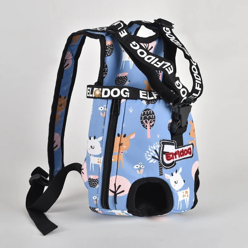 Sac à dos chien en nylon et oxford pour petites races