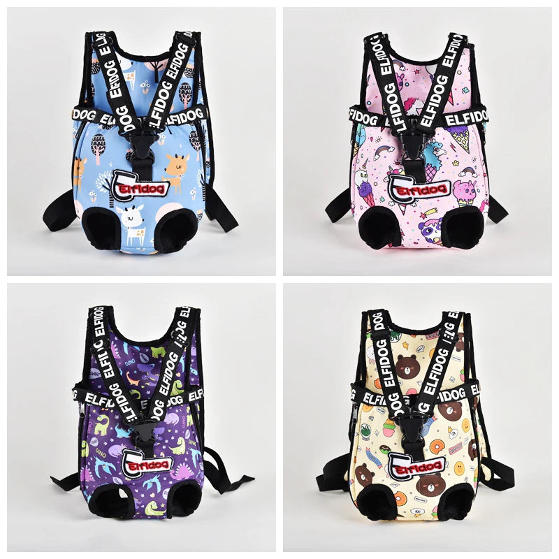 Sac à dos chien en nylon et oxford pour petites races