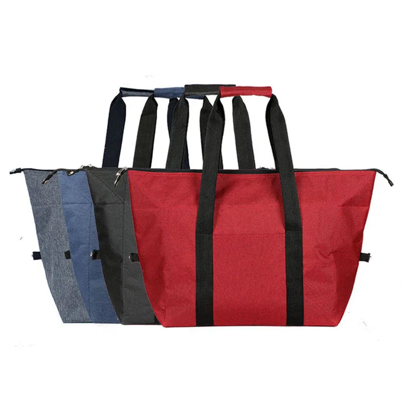 Sac isotherme pliable à doublure aluminium pour pique-nique