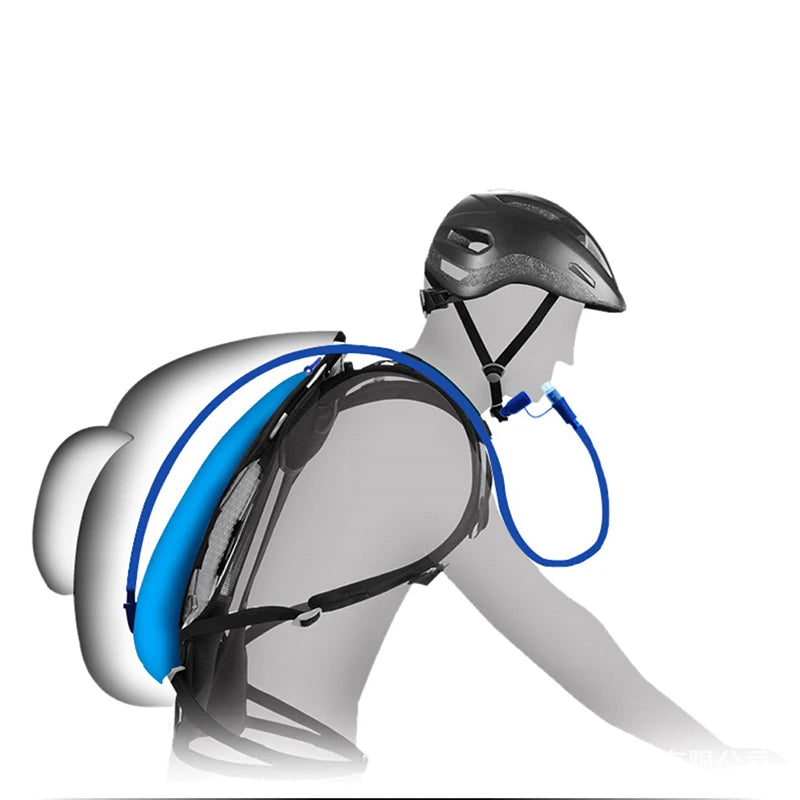 Sac à dos vélo avec poche à eau 2L incluse