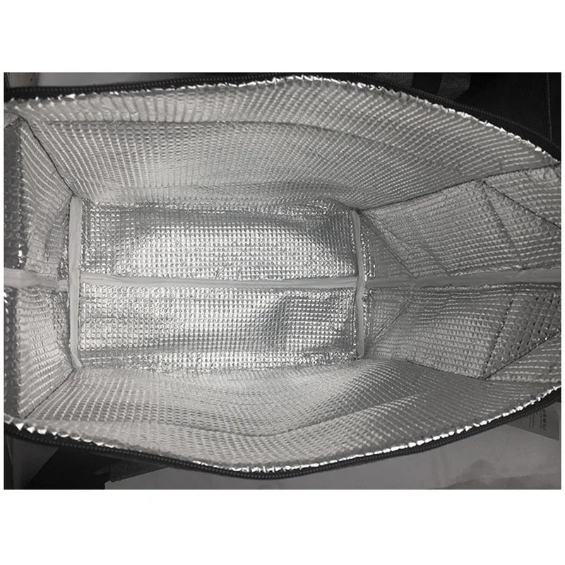 Sac isotherme pliable à doublure aluminium pour pique-nique