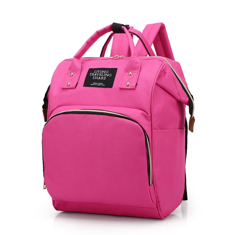 Sac à dos à langer avec poche isotherme biberons