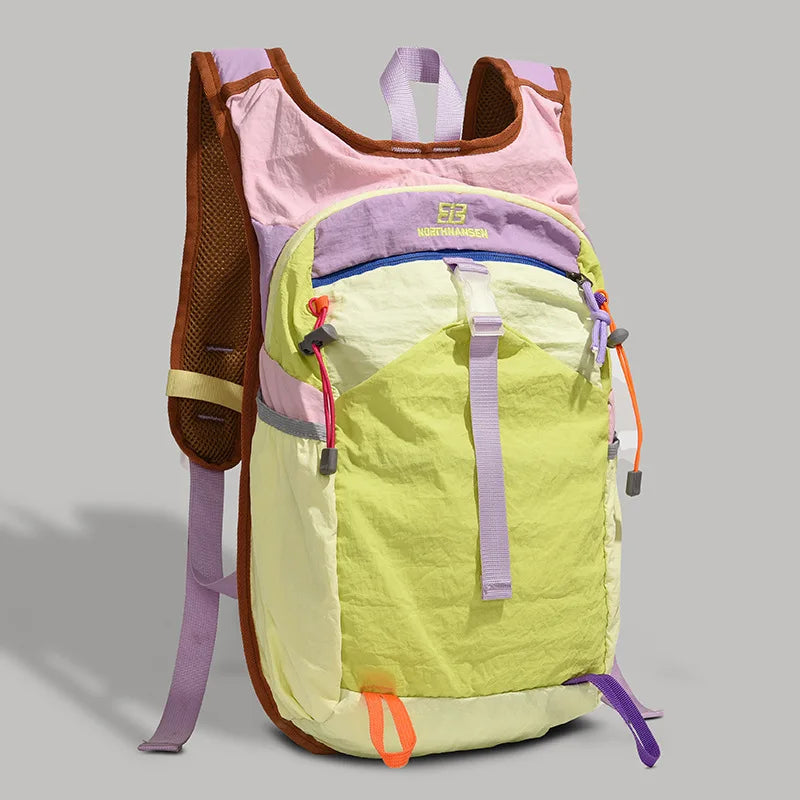 Sac à dos femme en toile Oxford coloris pastel