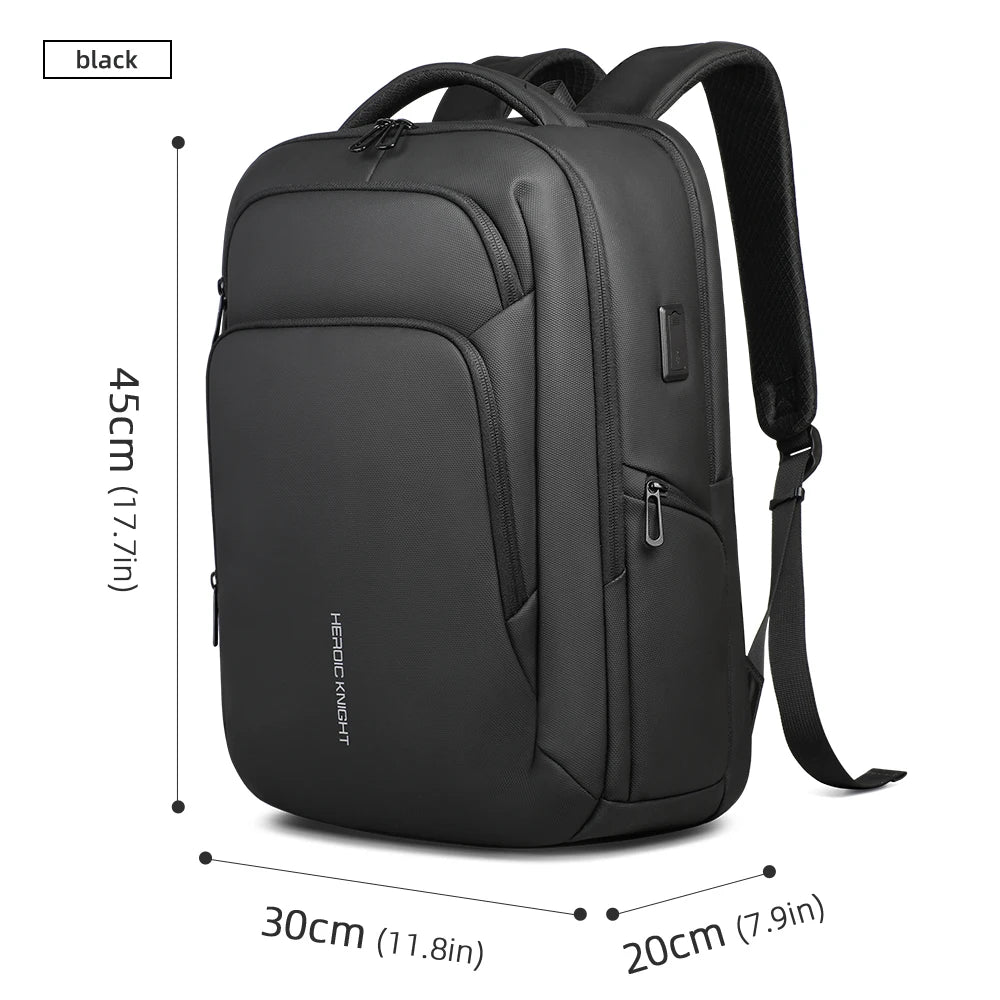 Sac à dos ordinateur 17.3 pouces en toile Oxford avec USB