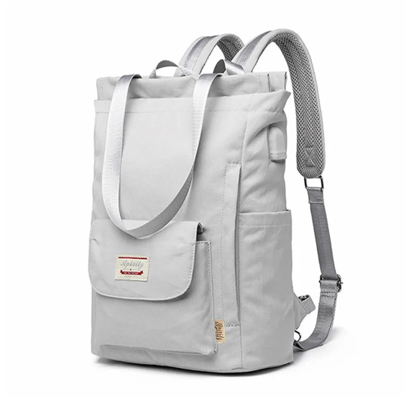 Sac à dos femme pour ordinateur en nylon