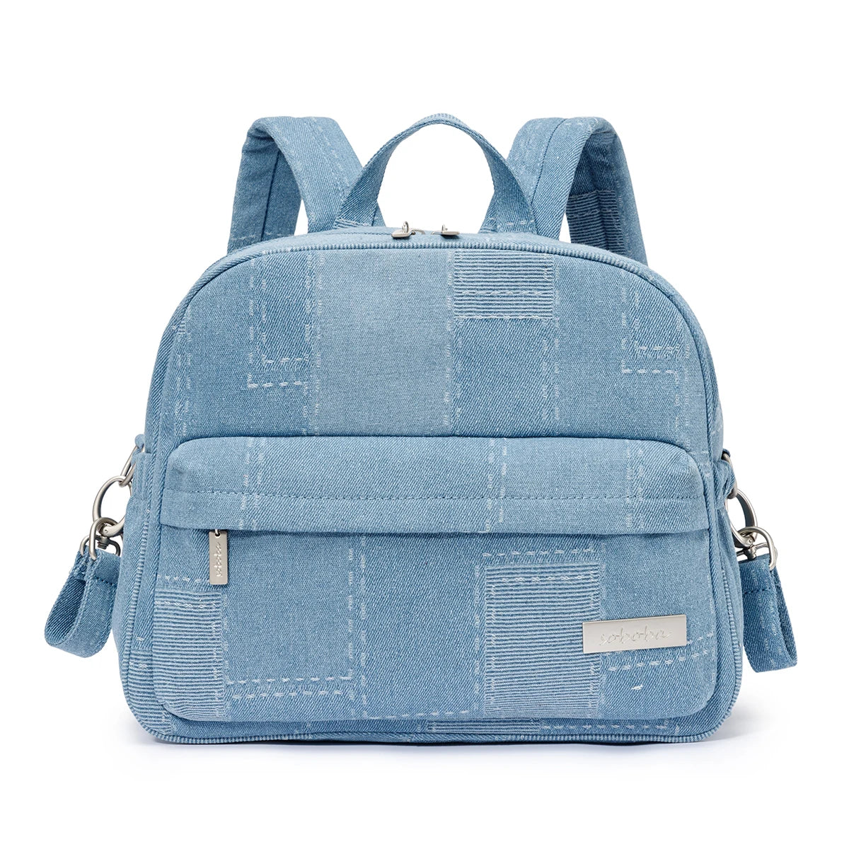 Sac à dos à langer en PU/PVC