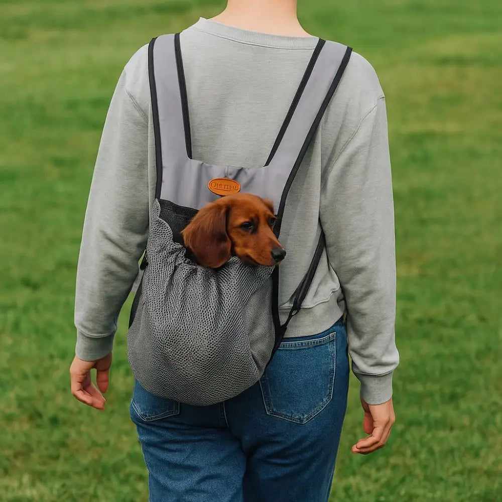 Sac à dos chien pour races moyennes en polyester