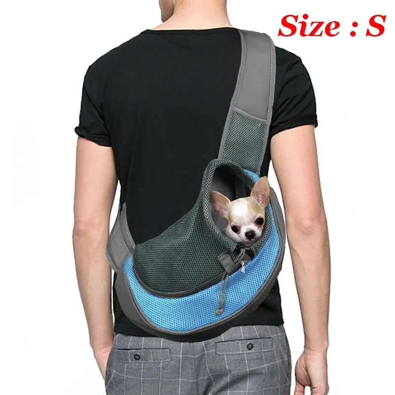 Sac à dos chien et chat en mailles respirantes