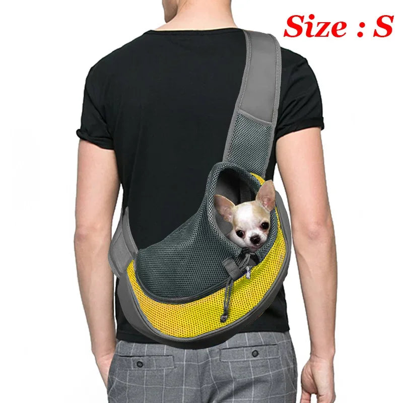 Sac à dos chien et chat en mailles respirantes