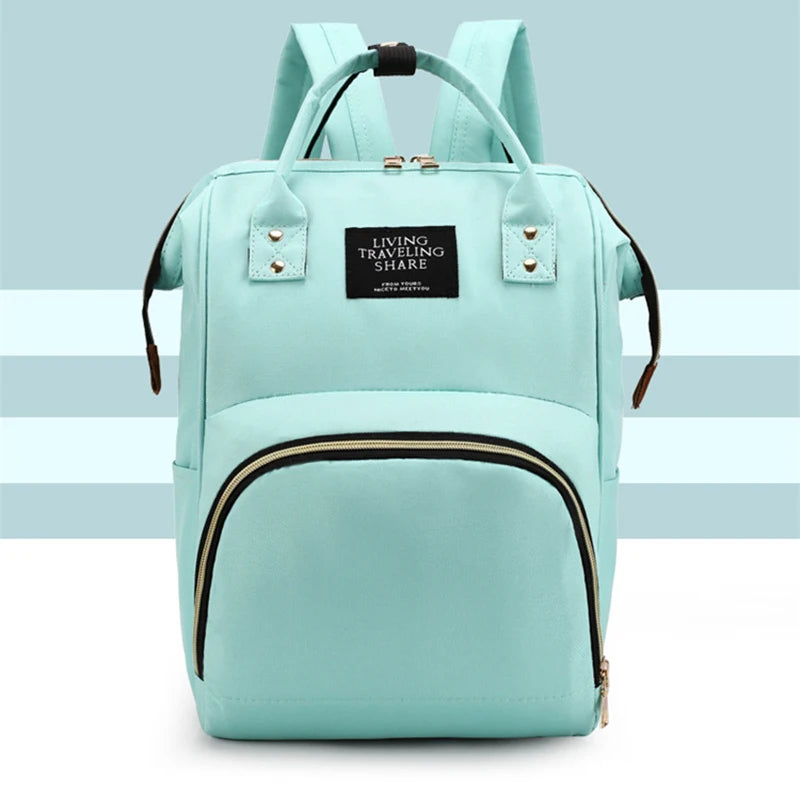 Sac à dos à langer avec poche isotherme biberons