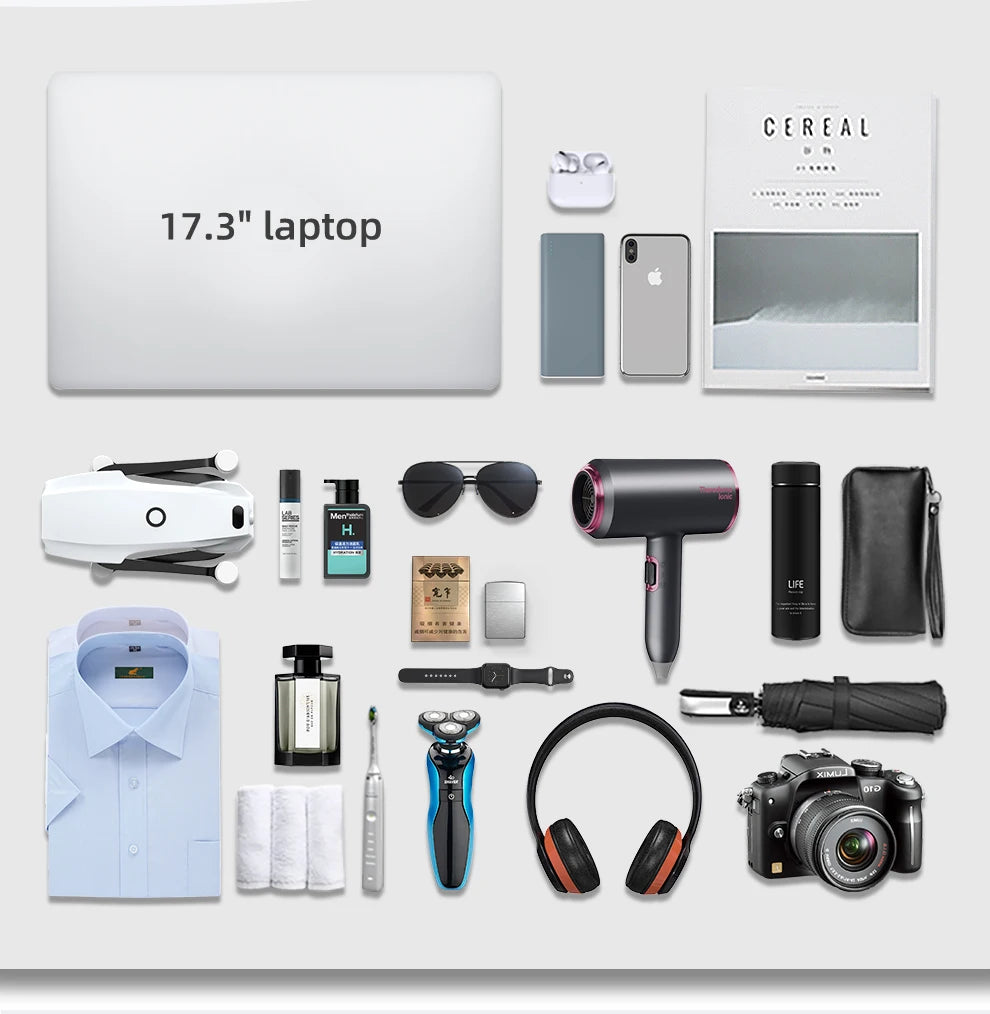 Sac à dos ordinateur portable 17 pouces avec port USB