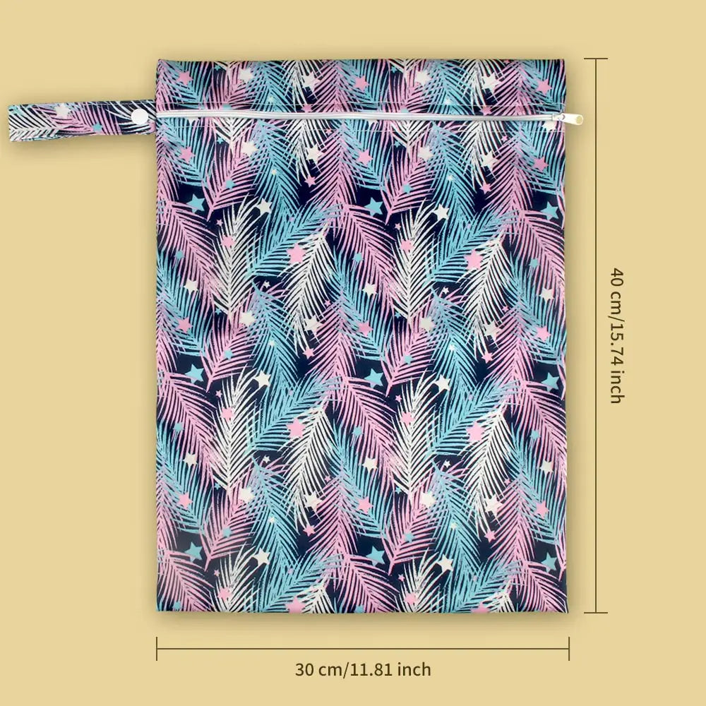 Pochette à langer réutilisable étanche