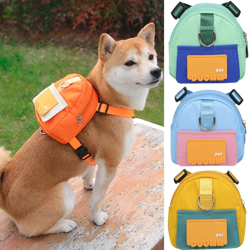 Sac à dos chien pour petites races jusqu'à 15 kg