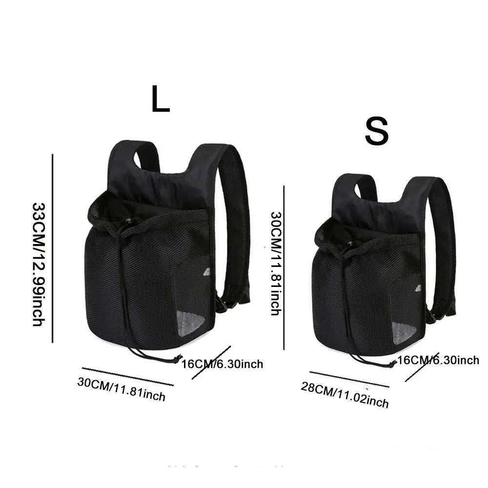 Sac à dos chien pour races moyennes en polyester