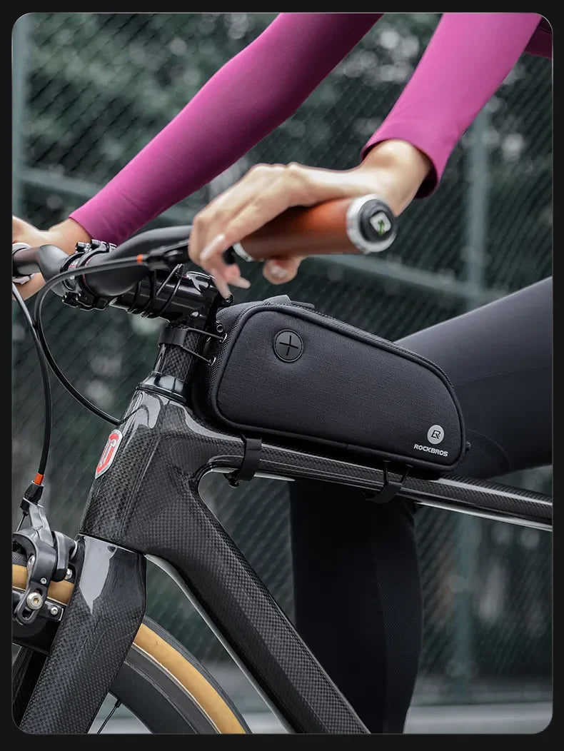 Sac de cadre vélo 1,3L résistant à la pluie
