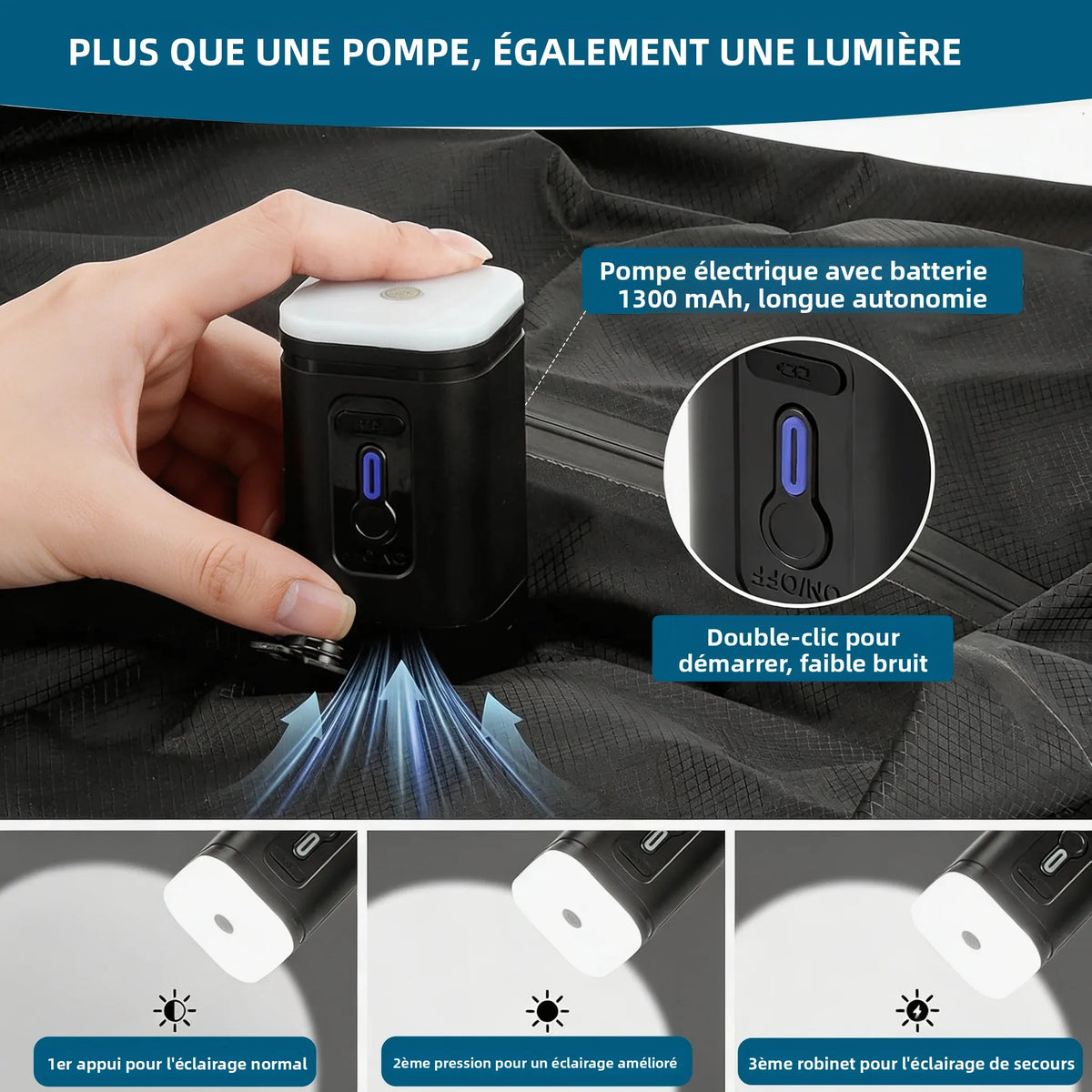 Sac de compression sous vide pour voyage en TPU