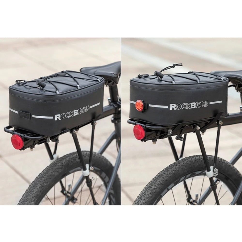 Sac à dos vélo porte-bagages résistant à la pluie 9L