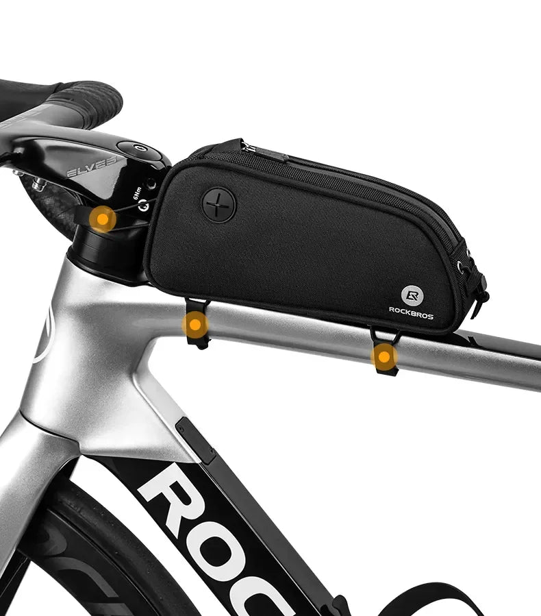 Sac de cadre vélo 1,3L résistant à la pluie