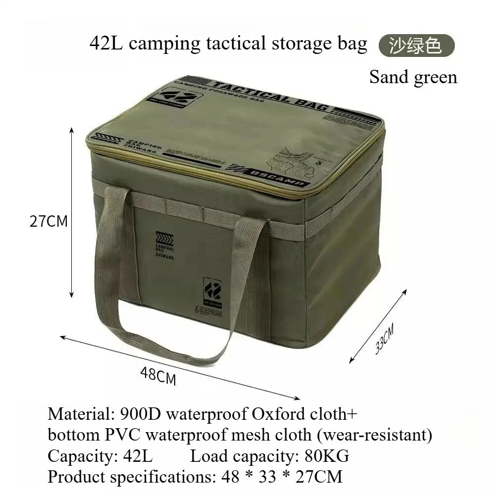 Sac de rangement camping 30L/42L en polyester 210D