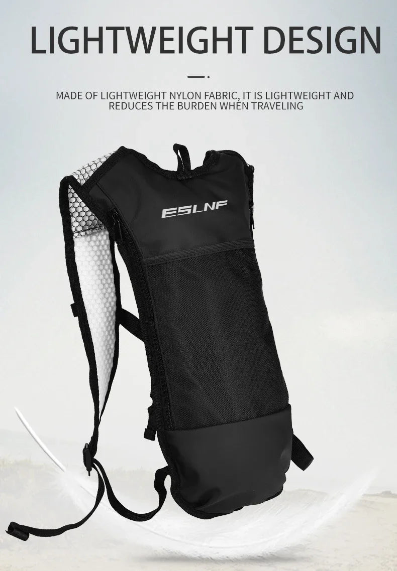 Sac à dos running avec poche à eau