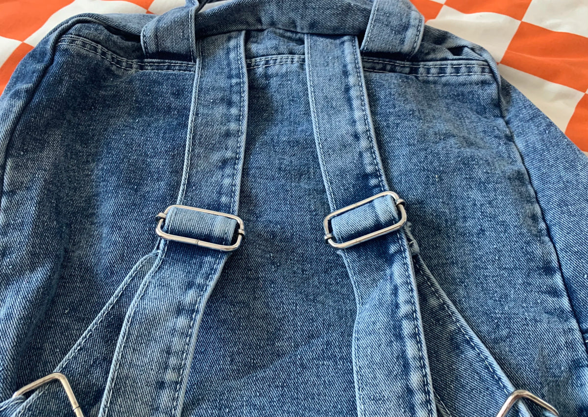 Sac à dos en jean 33x12x37 cm