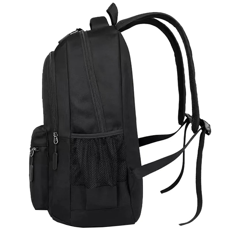 Sac à dos homme en toile Oxford noir