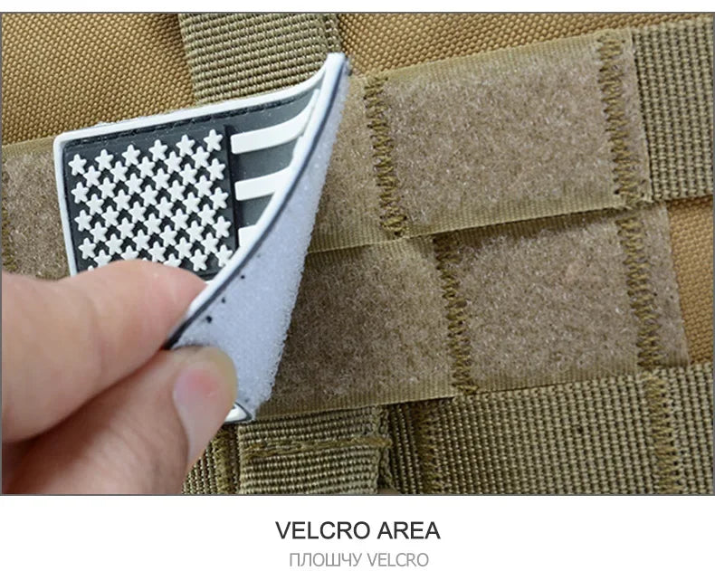 Sac à dos militaire 40L en nylon avec sangles molle