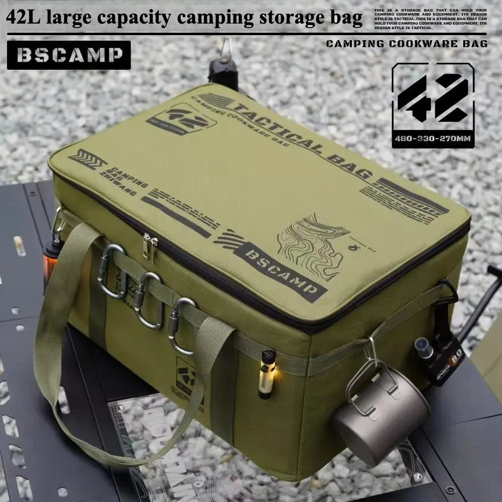 Sac de rangement camping 30L/42L en polyester 210D