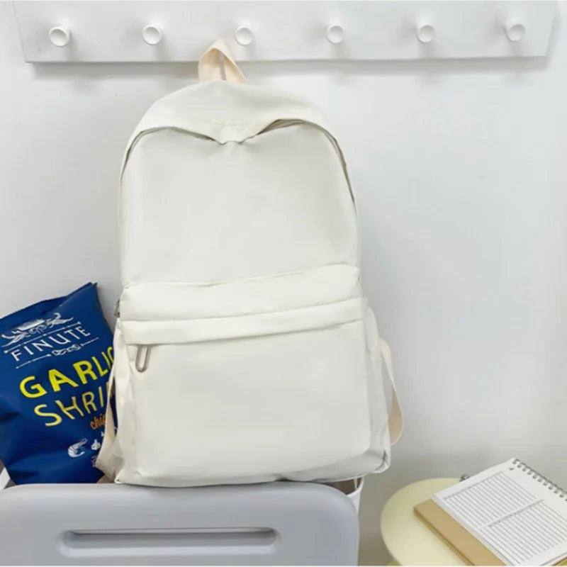 Sac à dos femme en nylon 28x11x38 cm