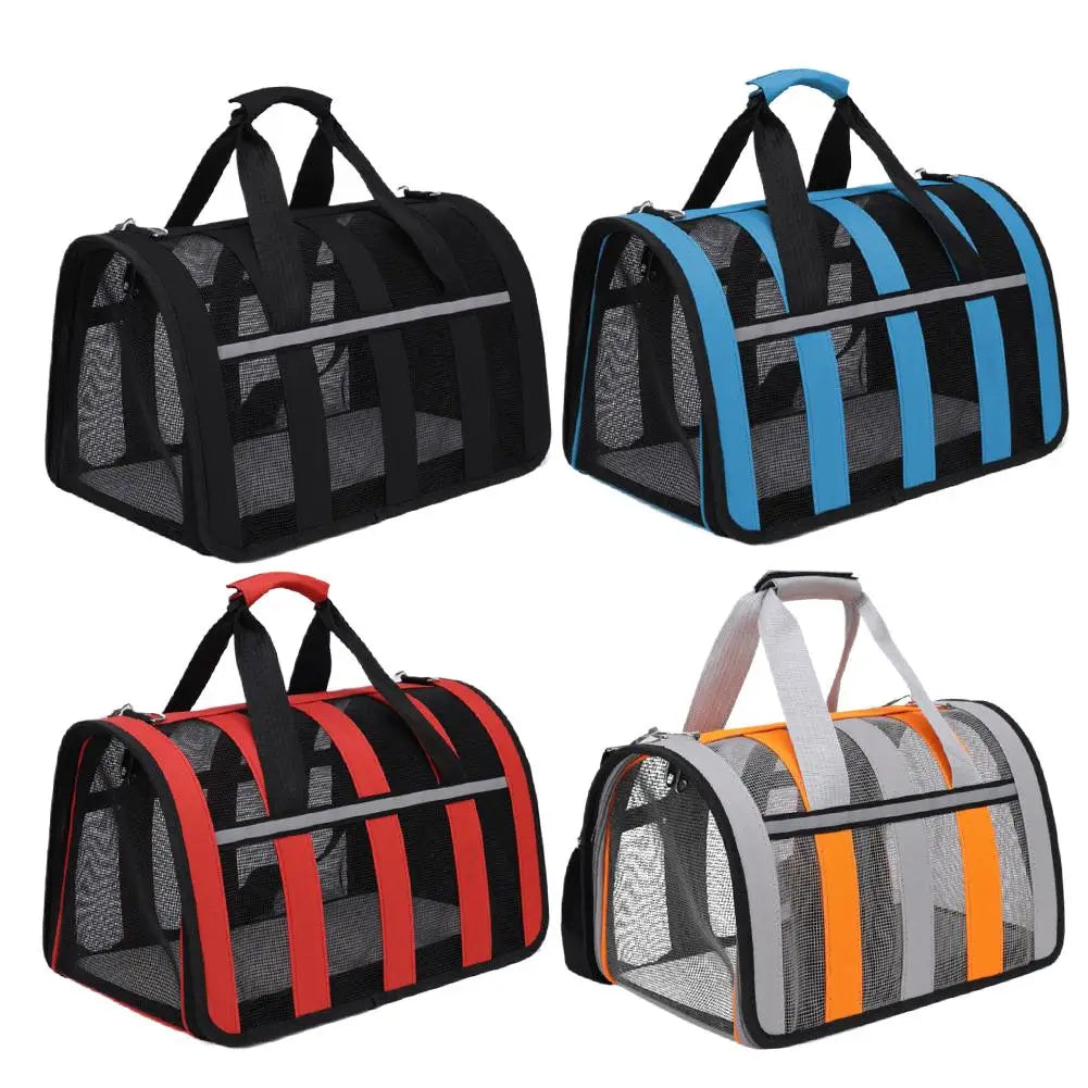 Sac de transport chat et chien en nylon, petites races