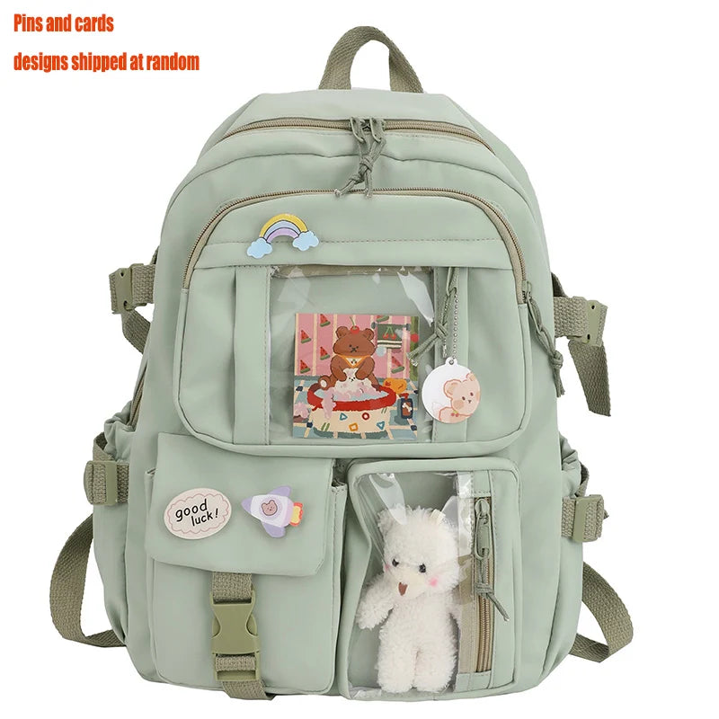 Sac à dos femme en nylon avec compartiment ordinateur