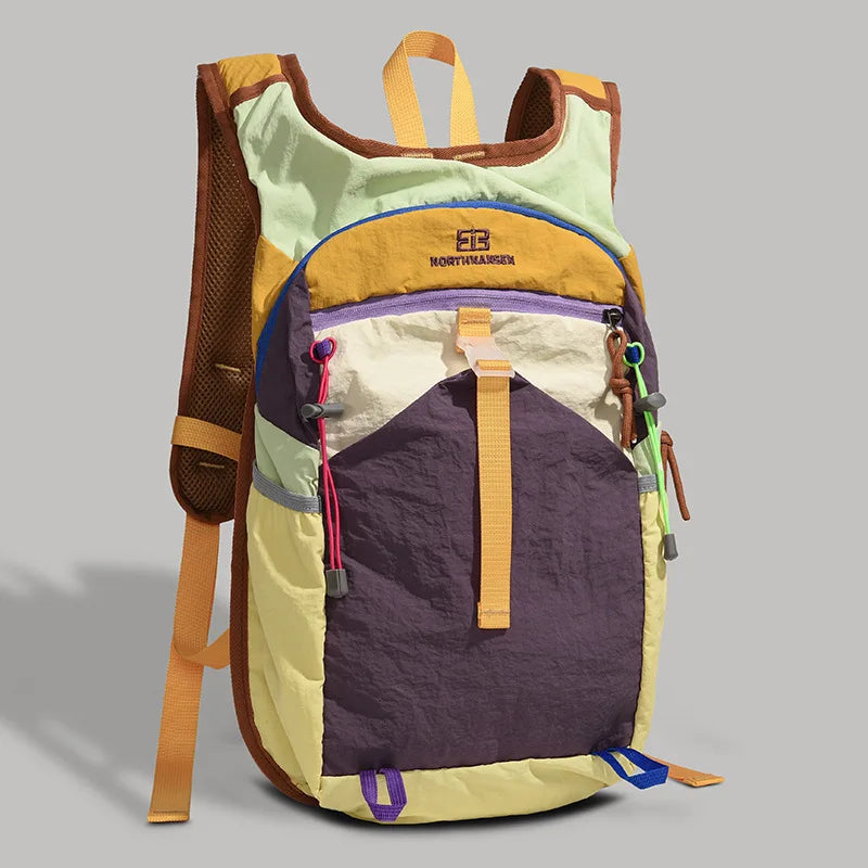 Sac à dos femme en toile Oxford coloris pastel