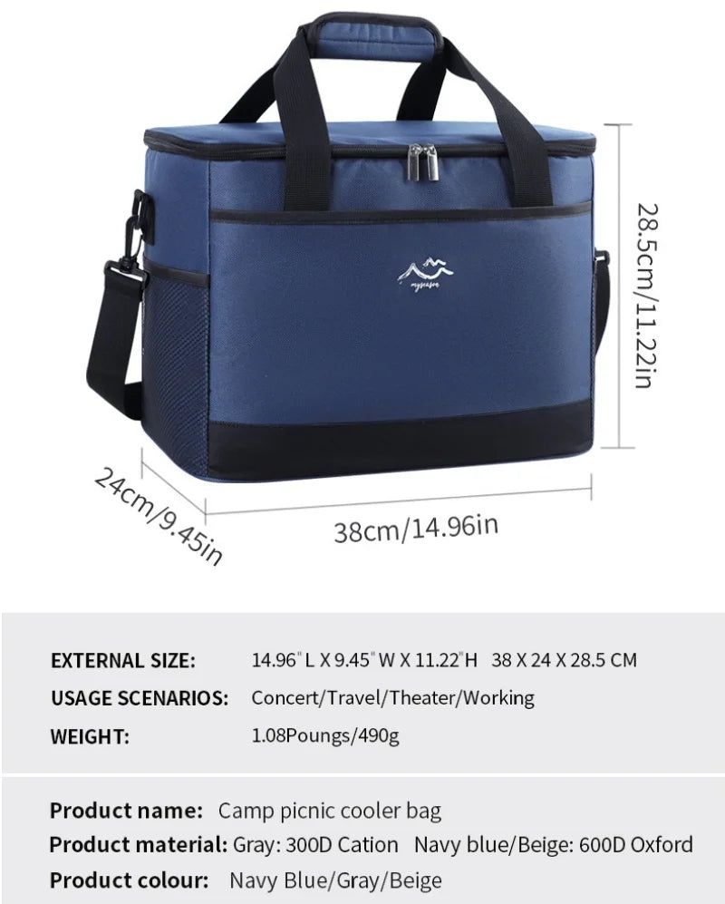 Sac isotherme bandoulière en polyester