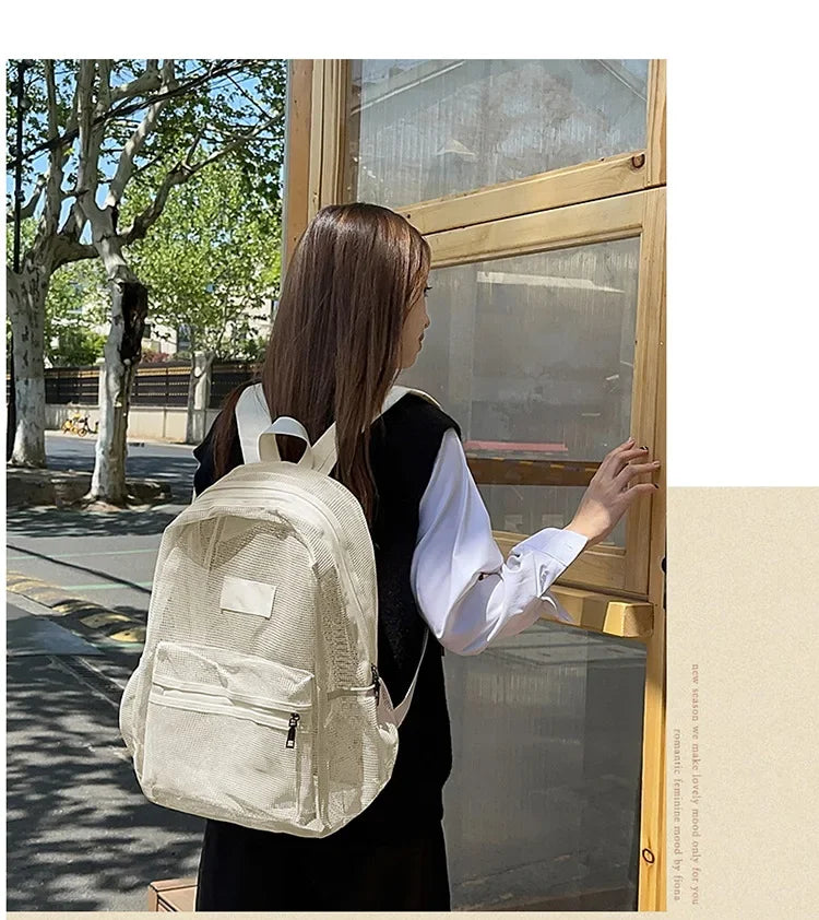 Sac à dos en filet mesh